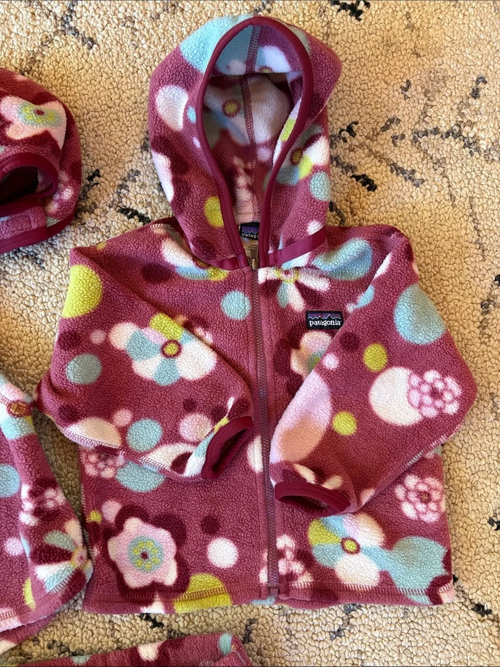 Patagonia vintage micro D fleece set (18/24m)